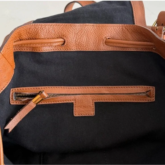 Madewell leather Transport Rucksack - Picture 4 of 7